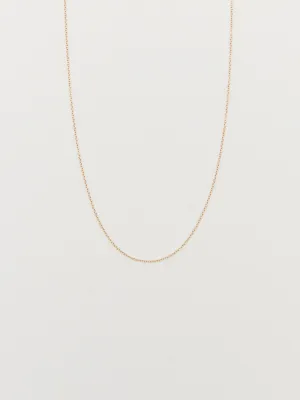 14K 16" Simple Necklace