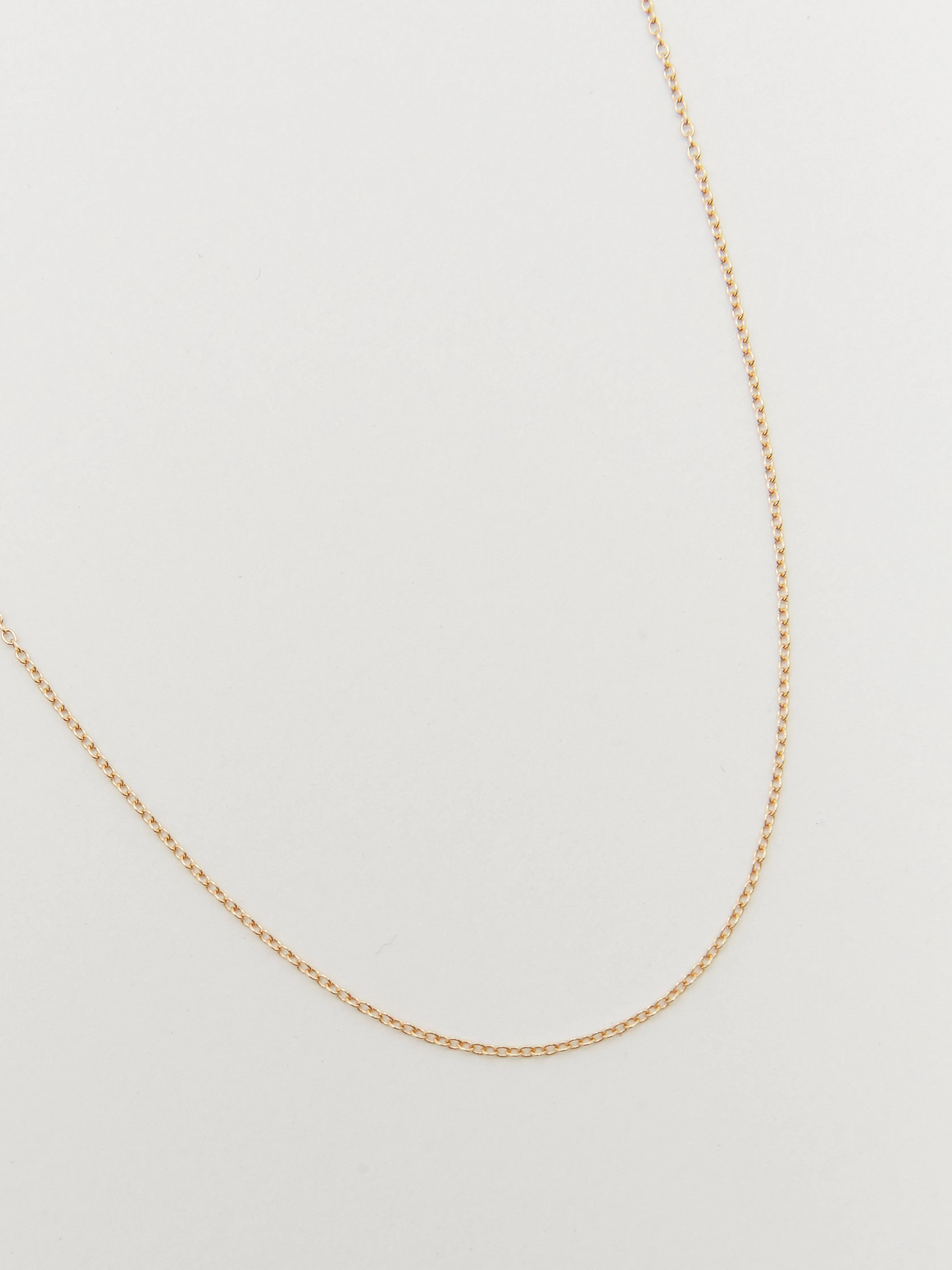 14K 20" Simple Necklace