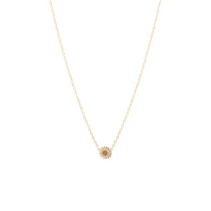 14k Itty Bitty Flower Necklace