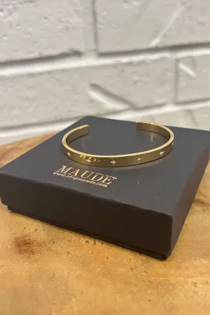 18K In the Stars Cuff Bracelet