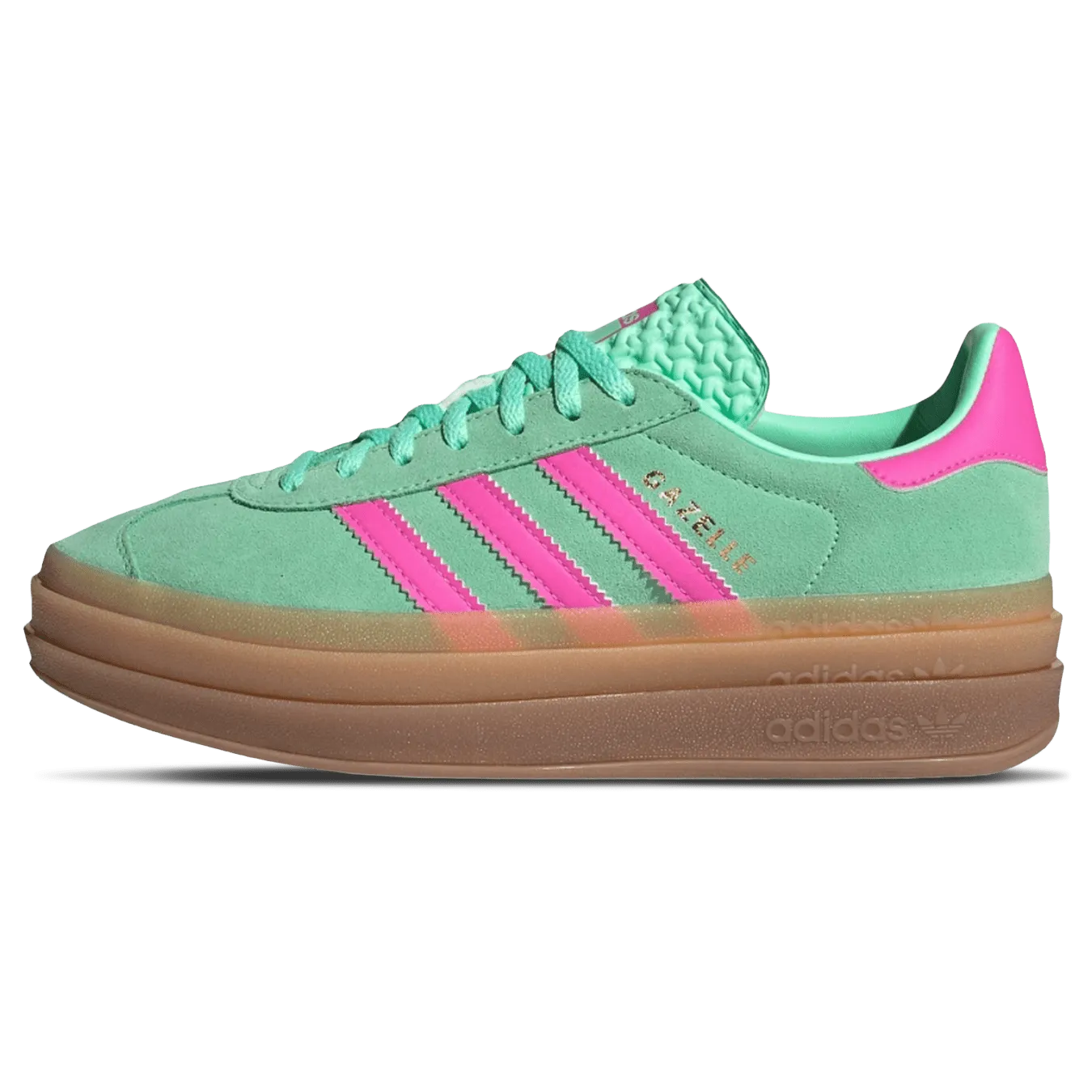 Adidas Gazelle Bold Wmns 'Pulse Mint Screaming Pink'