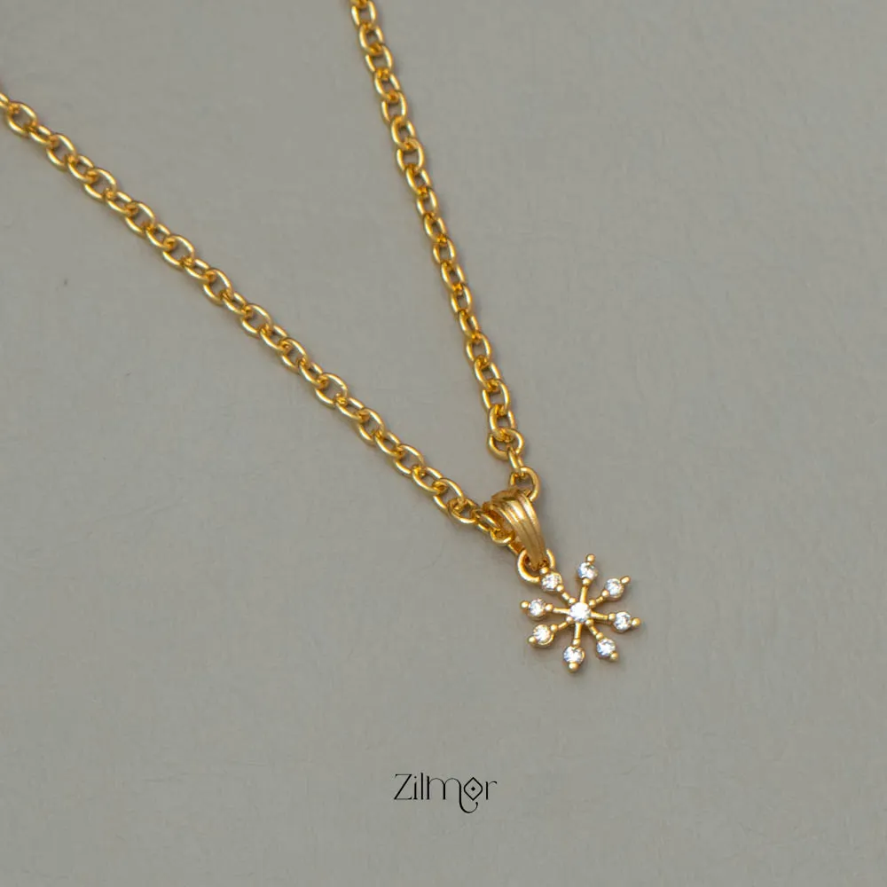 AG101776 - AD Pendant Simple Necklace