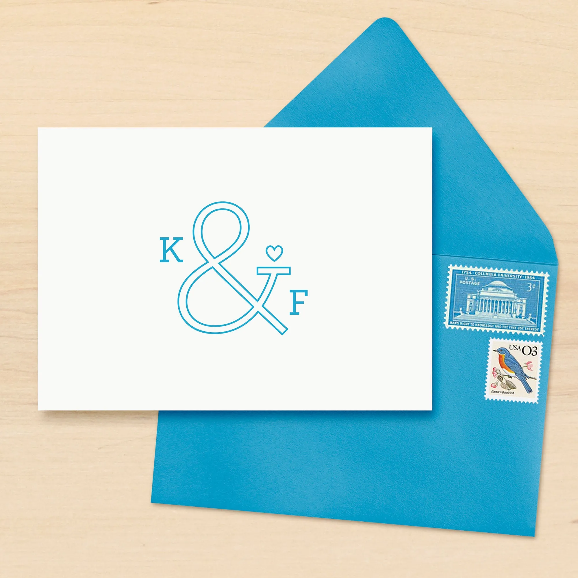 Ampersand Personalized Stationery