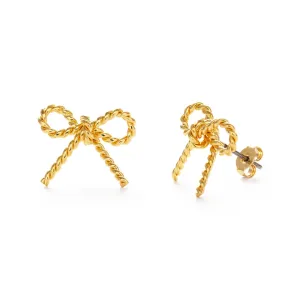 Bow Stud Earrings