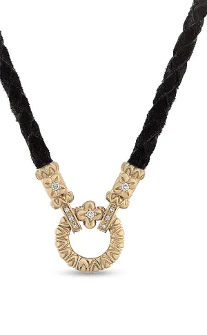 Braided Suede Necklace –  Diamond 50% non-refundable deposit