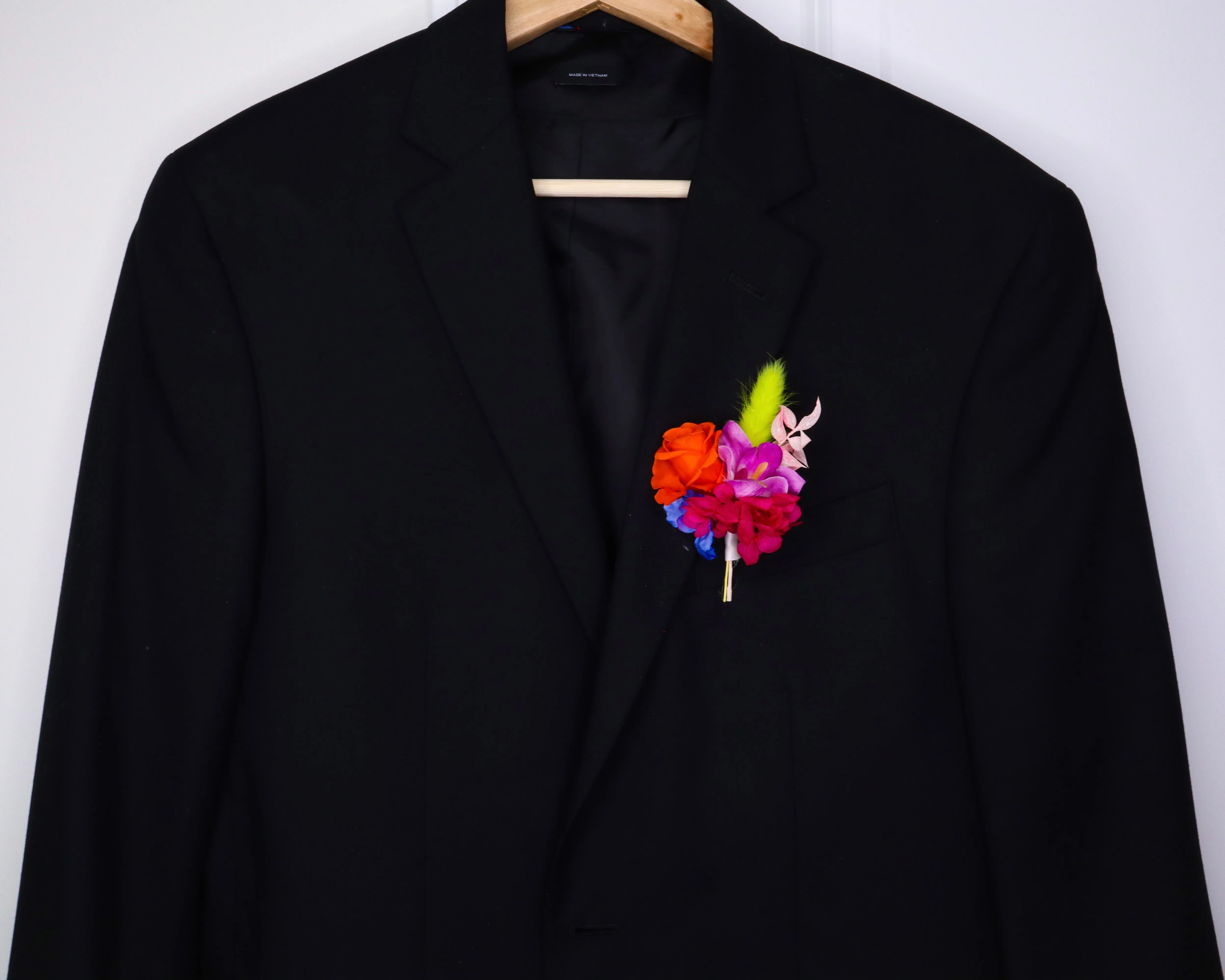 Bright & Colorful Pin On Boutonnière