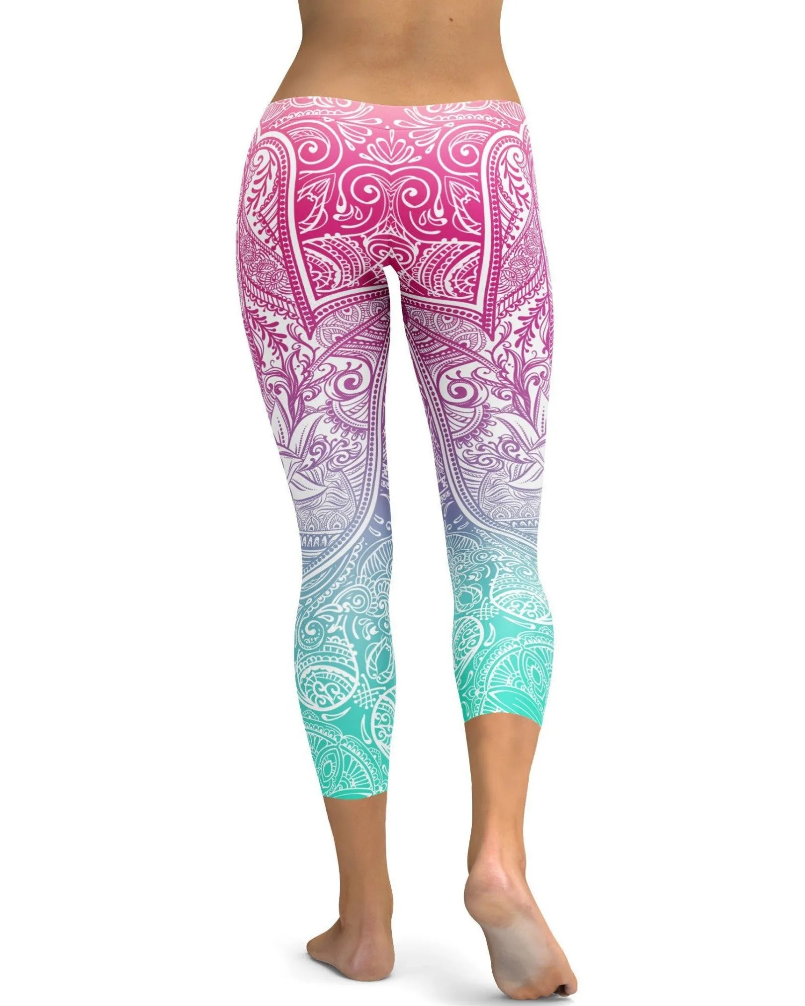 Bright Hamsa Capris