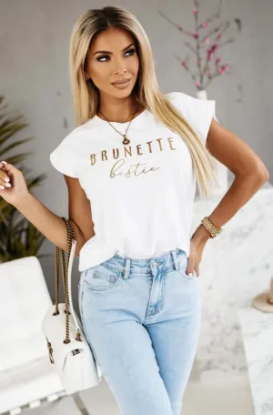 BRUNETTE bestie T-Shirt