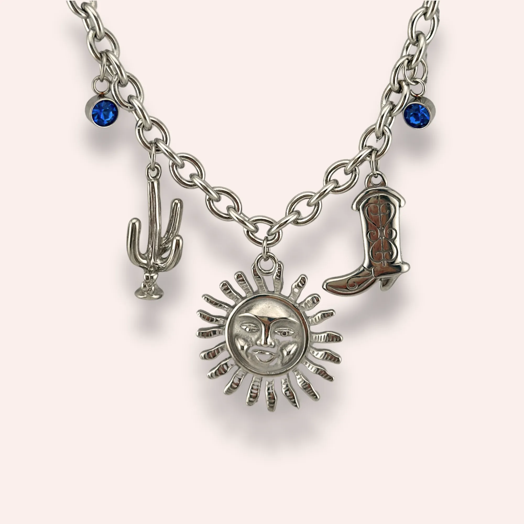 Charm Western necklace