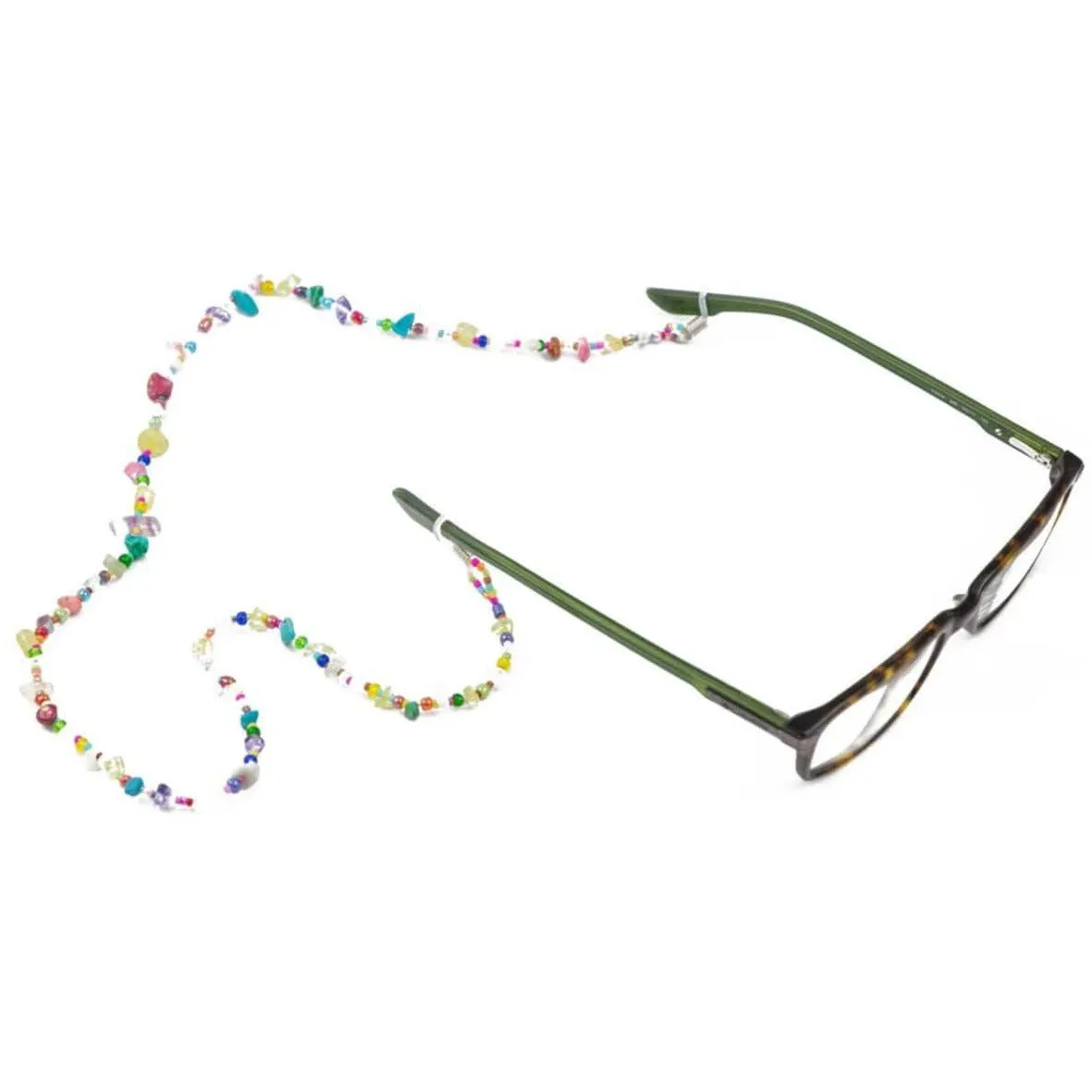 Chunky Bead Eyeglass Holder: Stylish and Functional