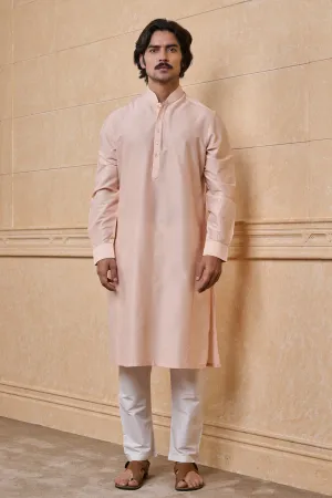 Classic Peach Sigle Kurta