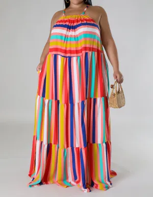 Color Me Bright Dress - Plus Size