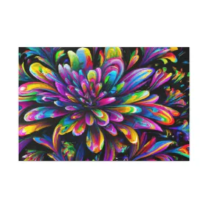 Colorful Bloom - Canvas