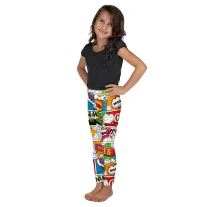 Comic Book Super Hero Kid's Leggings