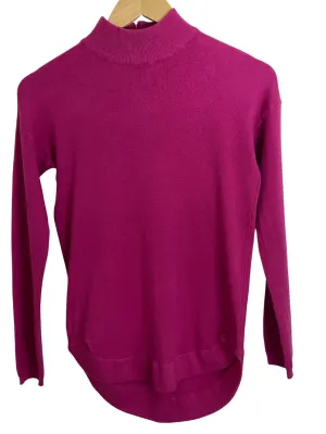 Cool Winter Berry Mock Turtleneck