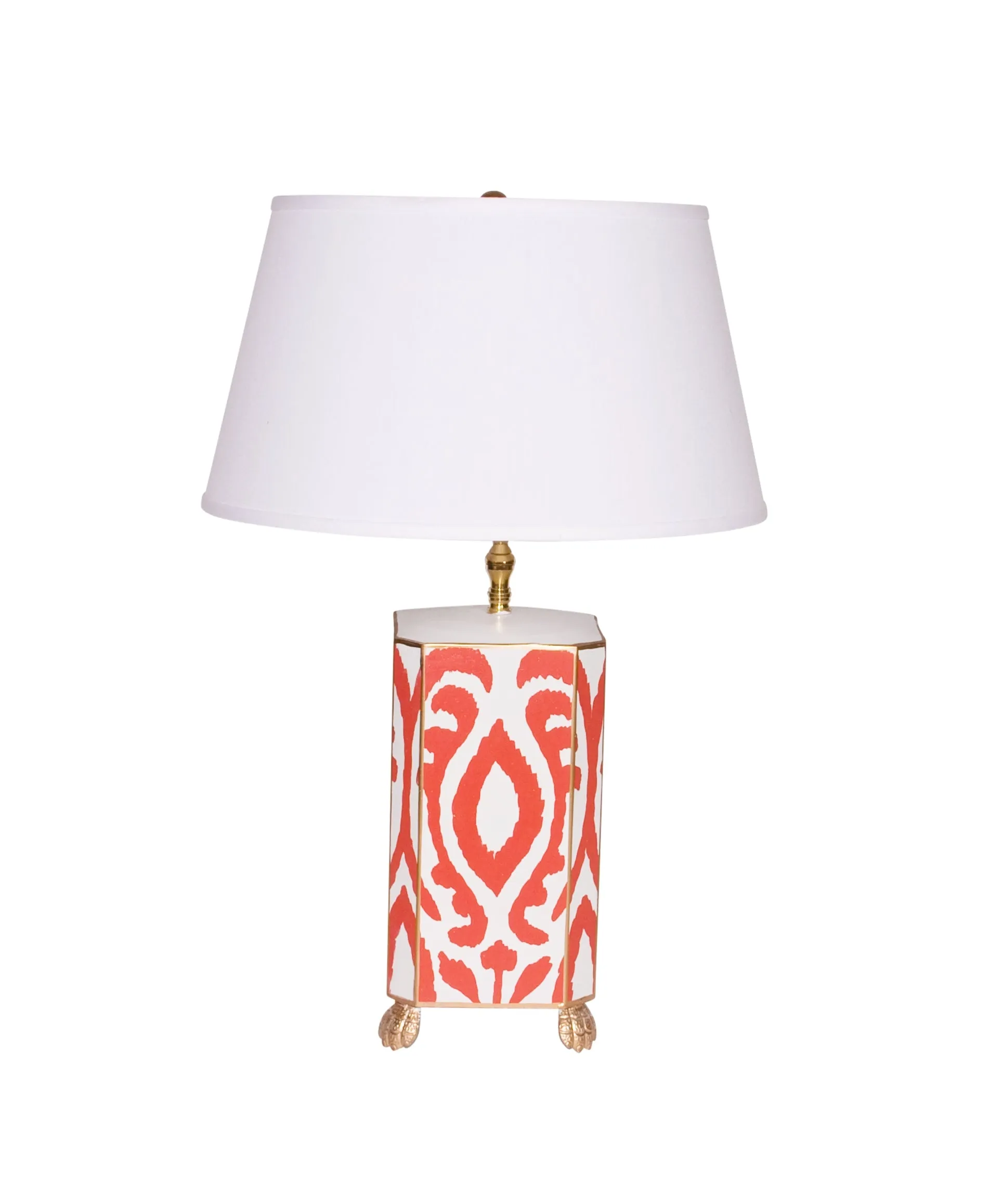 Dana Gibson Magda Lamp in Persimmon