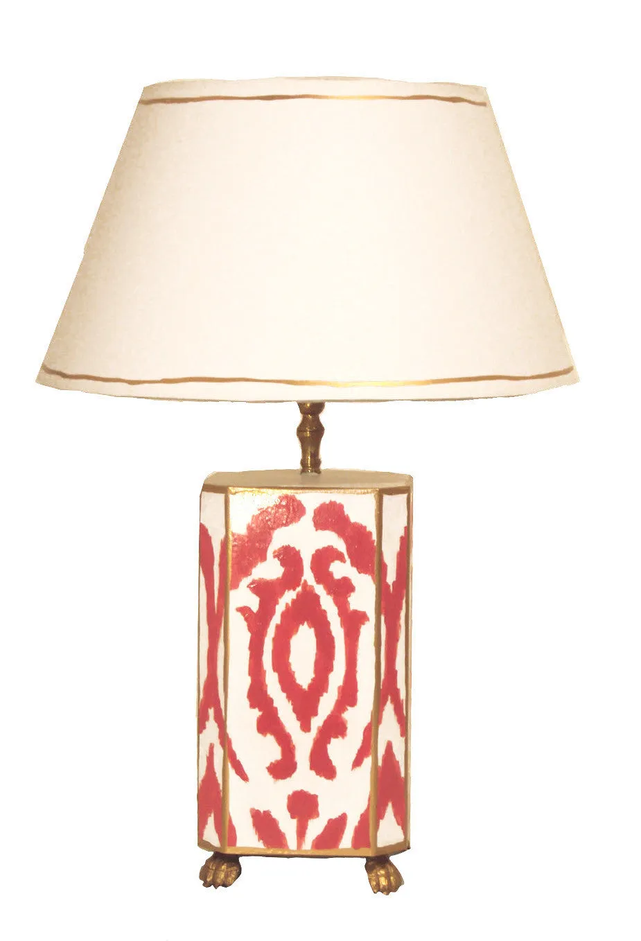 Dana Gibson Magda Lamp in Persimmon