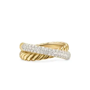 David Yurman 7.5mm Bold Crossover Ring