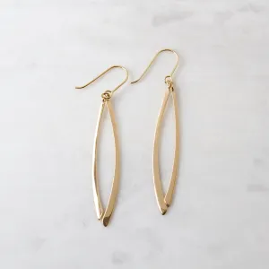 Double Swing Curve Drop Earring