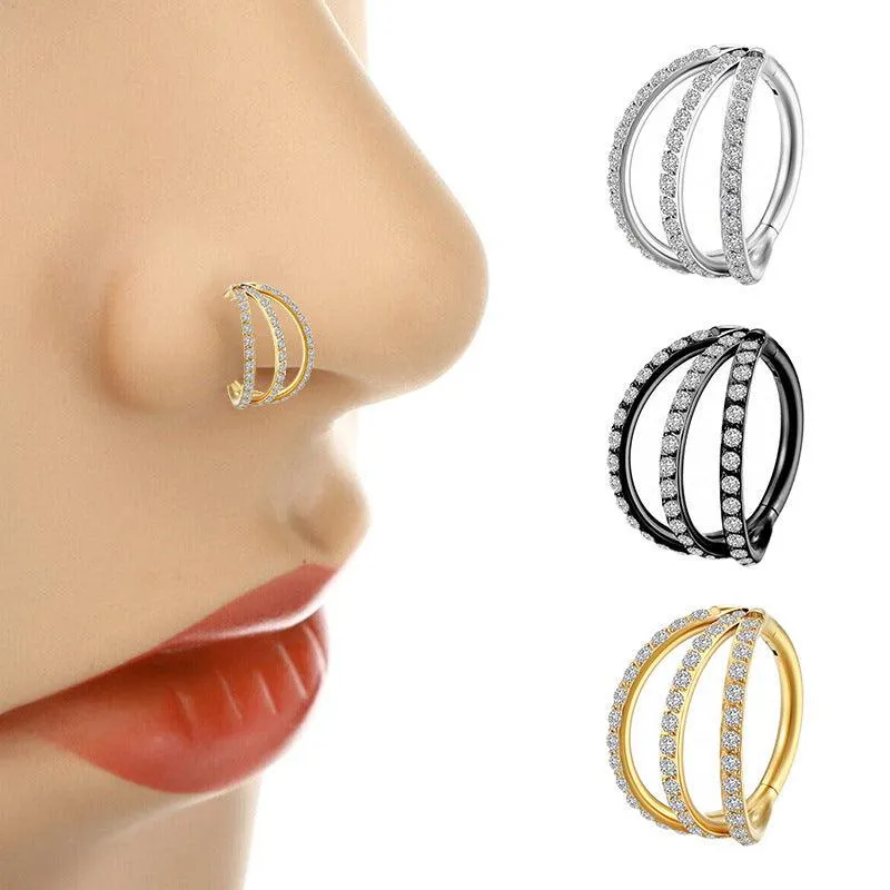 European And American Trendy Piercing Nose Studs