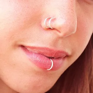 Fake Simple Lip Ring