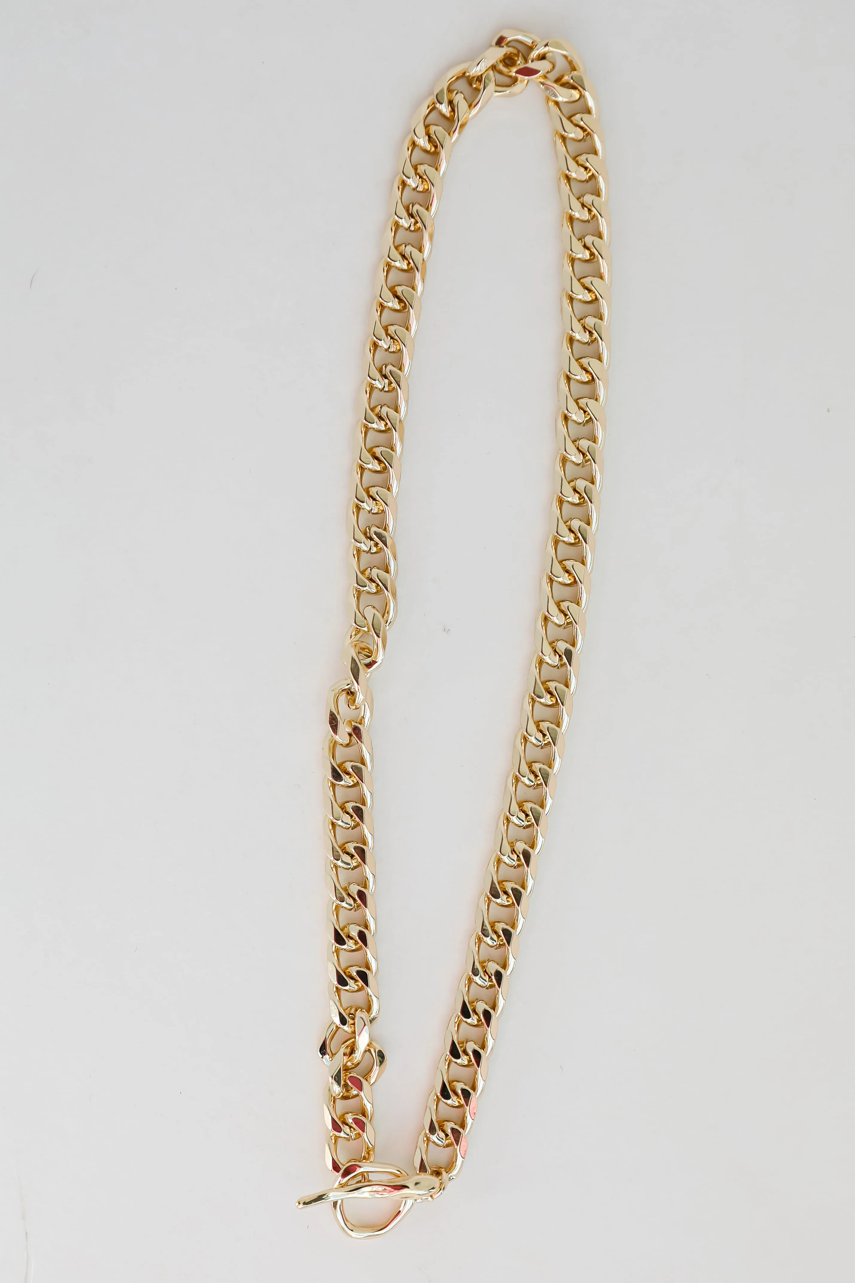 FINAL SALE - Harley Gold Chainlink Necklace