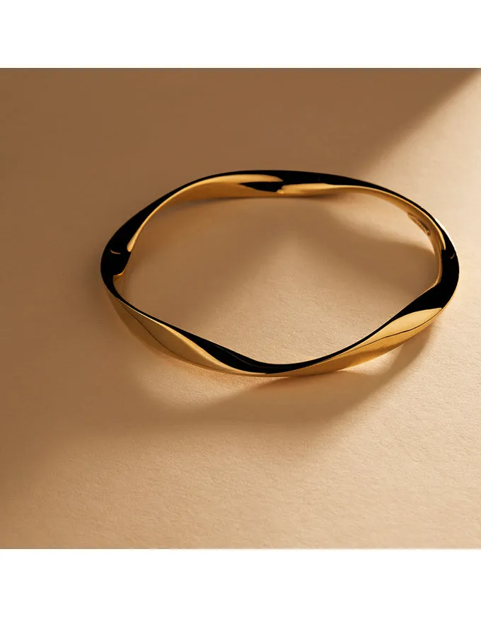 Garden of Eden Bangle Gold