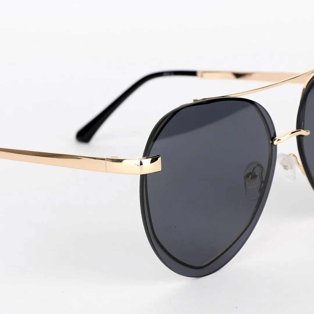 GC Full Rim frame Acetate And Gold Metal Sunglasses