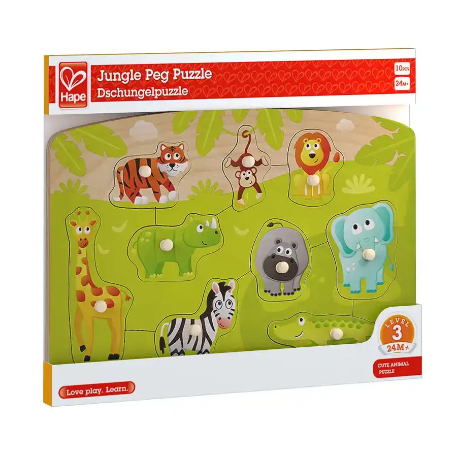 Hape Jungle Peg Puzzle