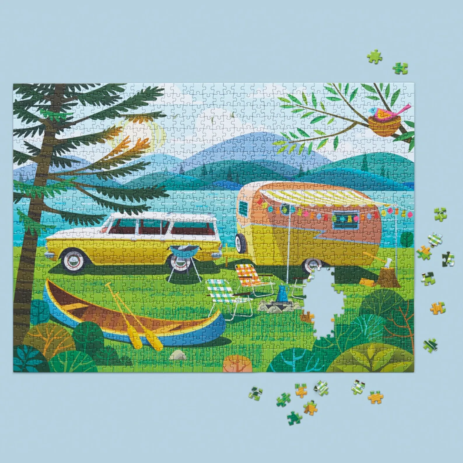 Happy Camper Puzzle