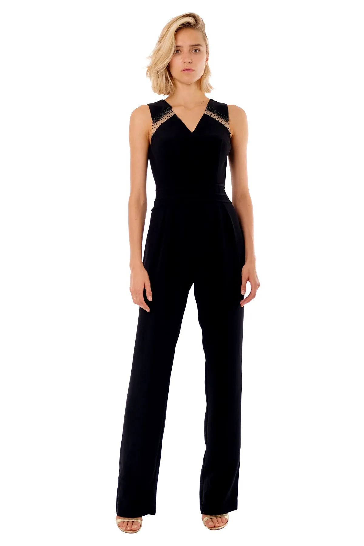 Jasmine Emb. Jumpsuit