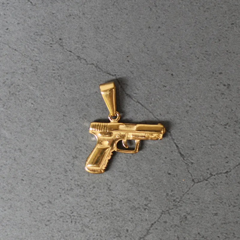 Just Lil Things Artificial Hand Gun Charms  JLTCH0033