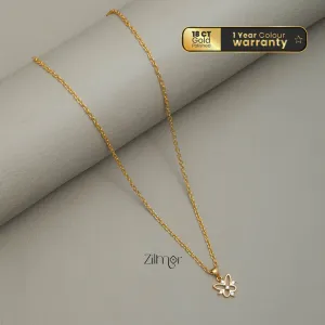 KJ101184  -Simple pendant Necklace