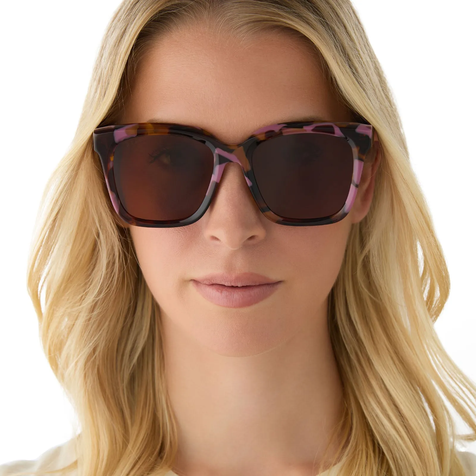 MEREDITH - TORINO TORTOISE   BROWN SUNGLASSES