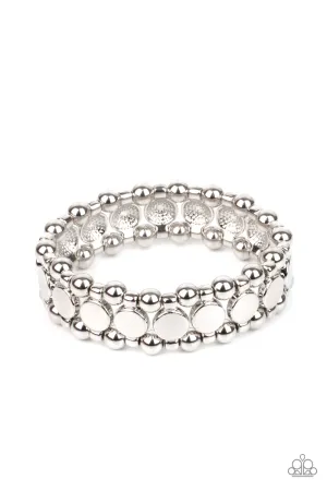 Metro Magnetism - Silver Bracelet