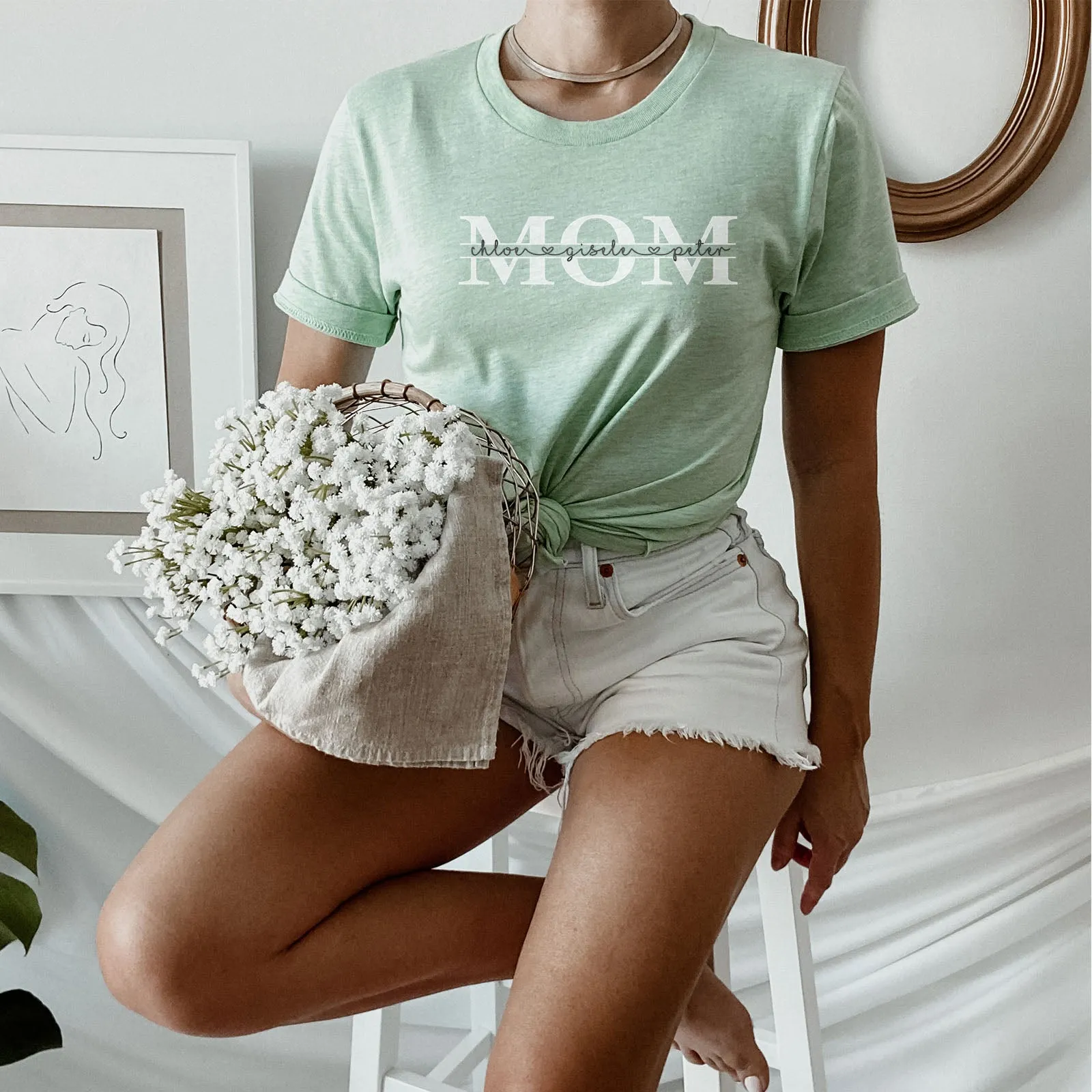 Mom Personalized Tee