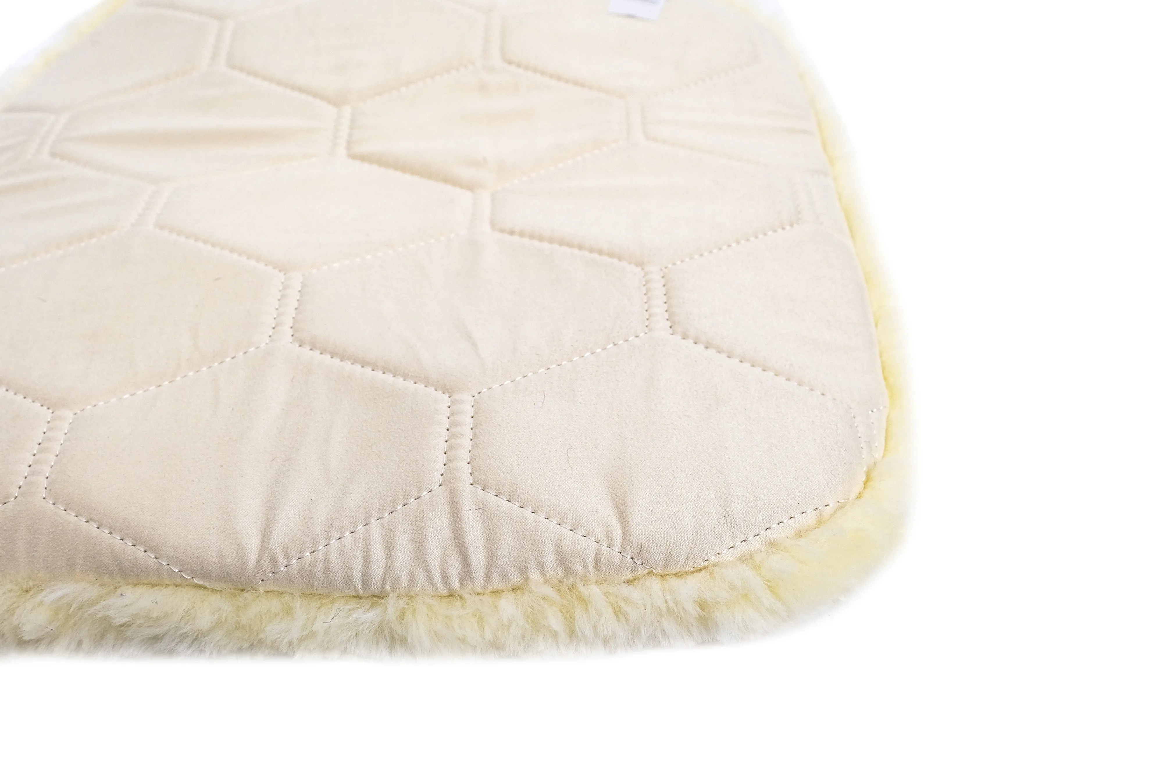 Natural Automotive Classic Sheepskin Seatpad-1-Piece