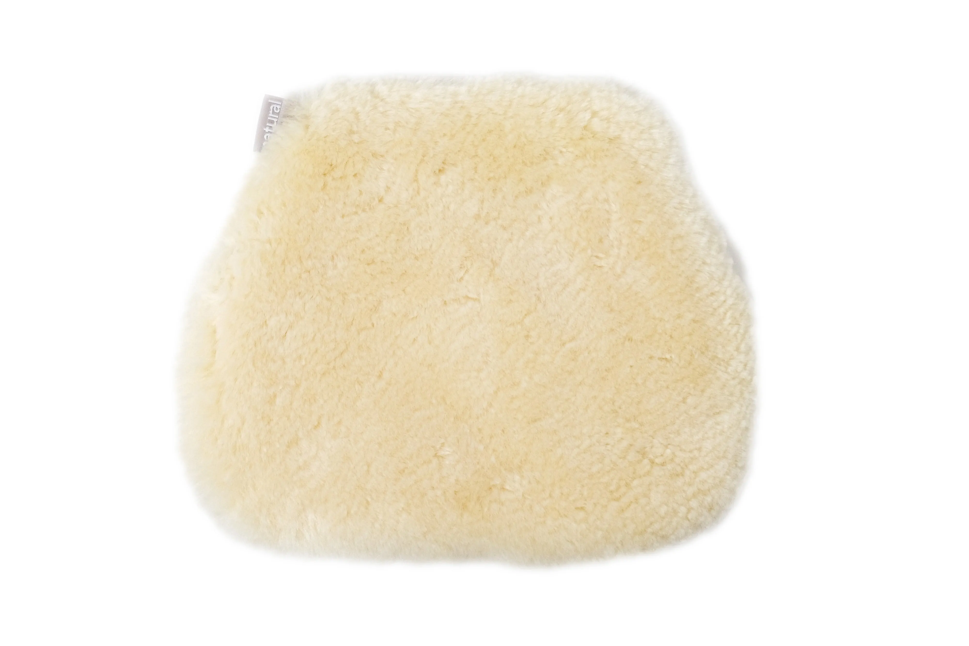 Natural Automotive Classic Sheepskin Seatpad-1-Piece