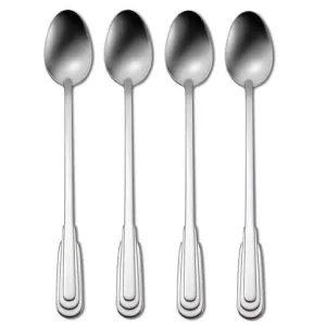 Oneida Cityscape Set of 4 Iced Tea Spoons