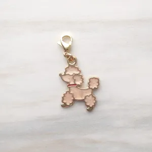 Pink Poodle Simple Charm