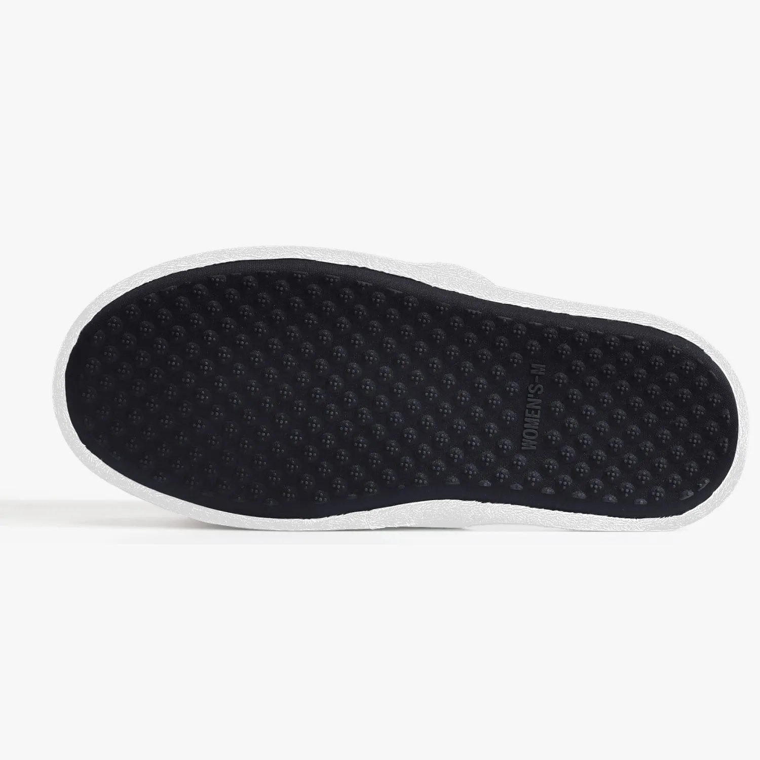 "Benji" White (Black logo) Classic Cotton House Slippers