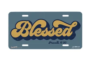 "Blessed" - Decorative License Plate