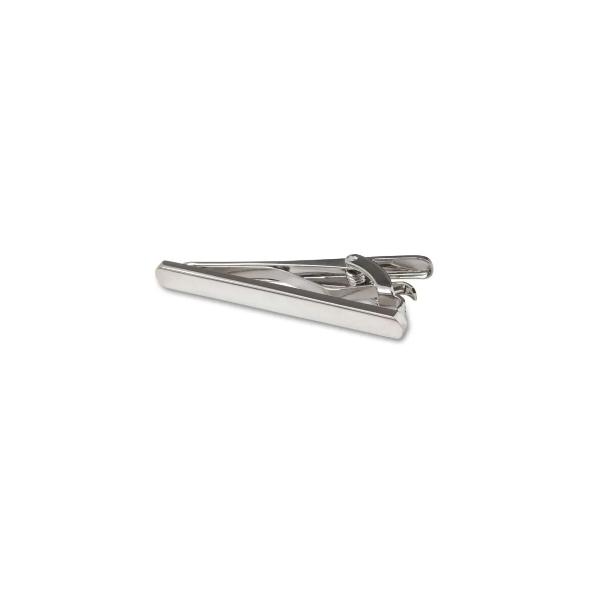 Silver Oval Tie Bar