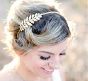 Simple Goddess Laurel Leaf Headband