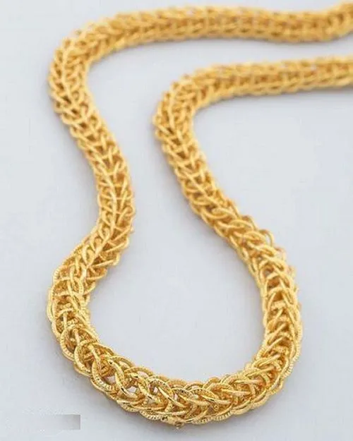 Stylish Trendy Gold Plated Chain For Men