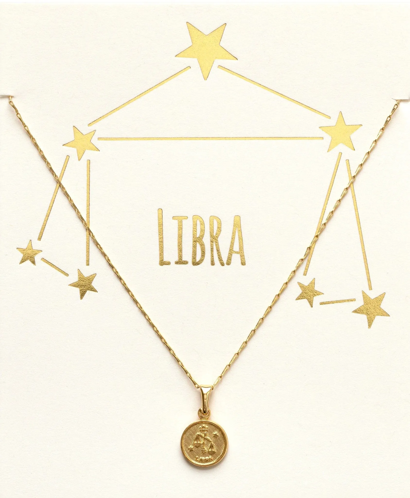 Tiny Zodiac Medallion