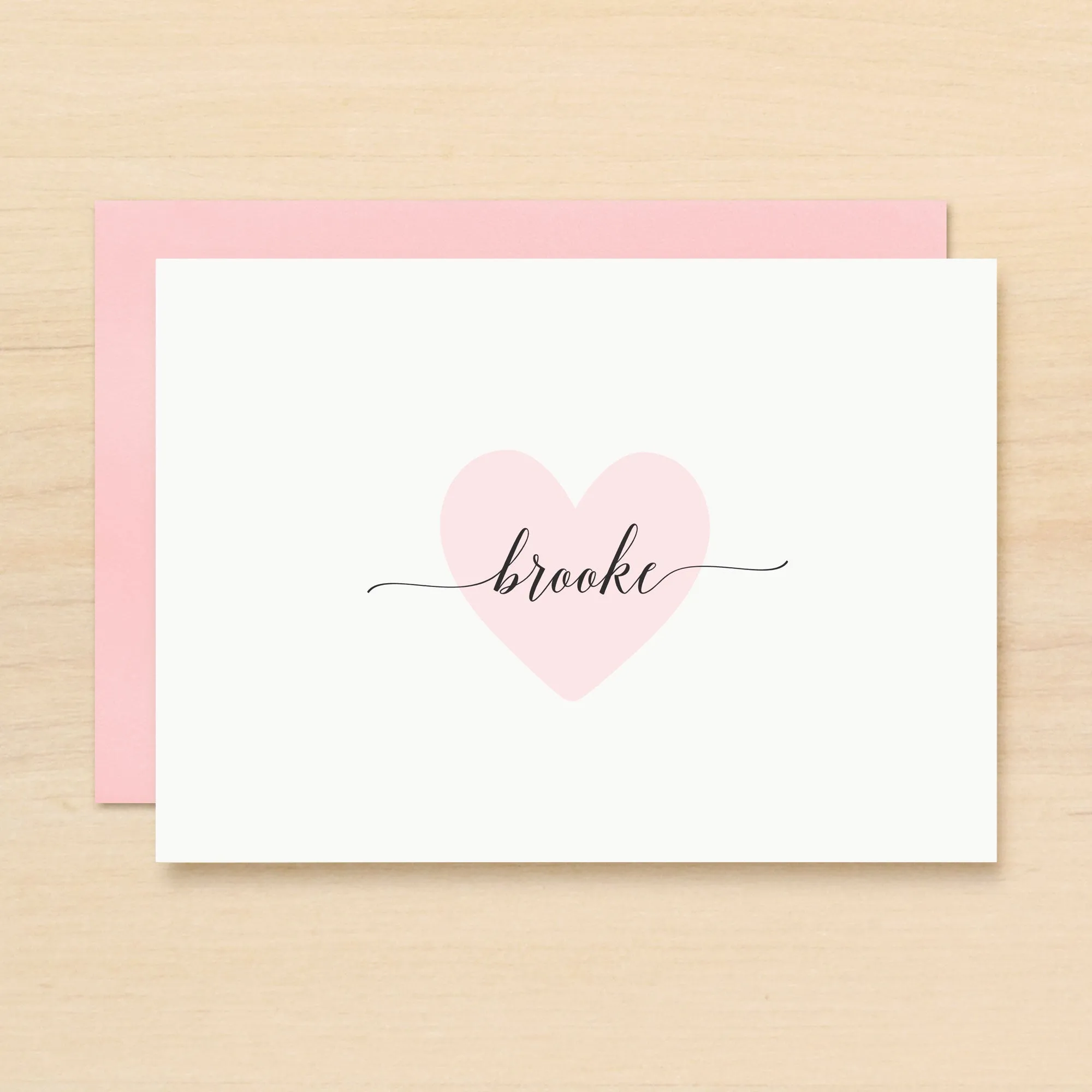 Valentine Personalized Stationery