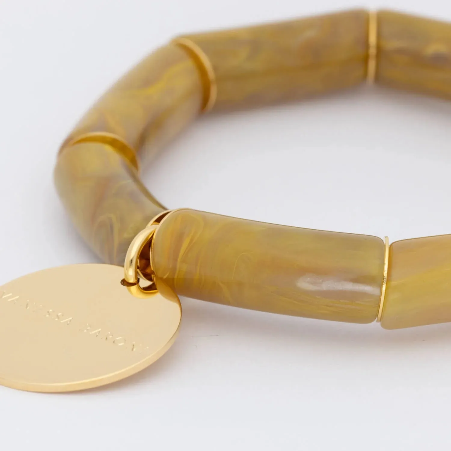 Vanessa Baroni - Flex Bracelet Ocher Marble