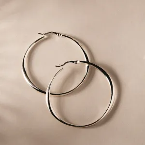 Vespa Hoop Earring Silver