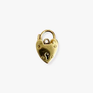 Vintage 9K Gold Padlock